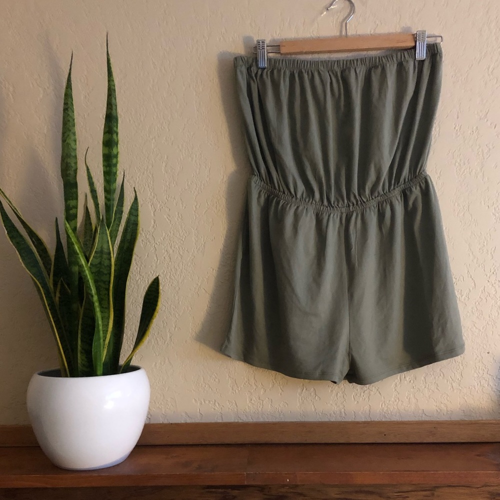 Sage Green Romper